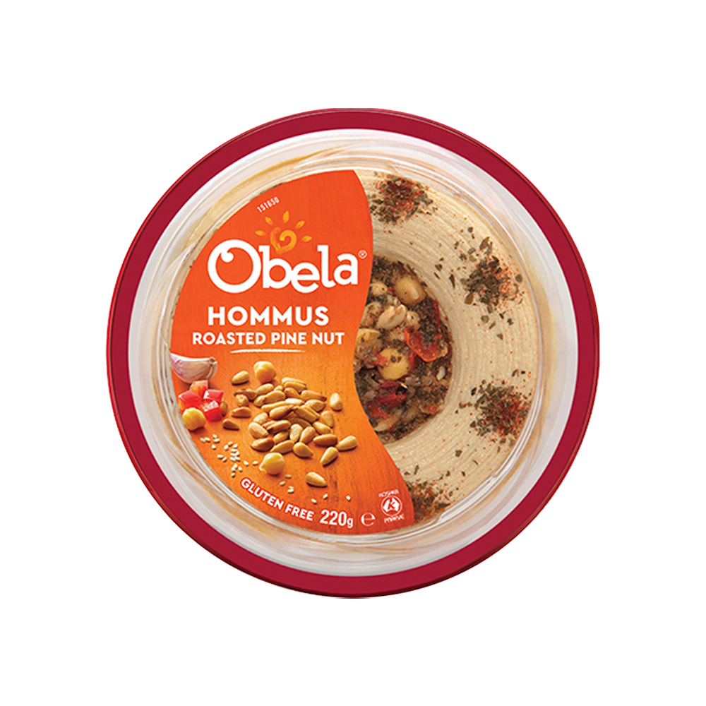 OBELA HOMMUS ROASTED PINE NUT — Foodland Supermarket | Open 24 Hours